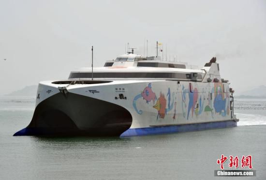 台湾货车首发入闽 标志海峡两岸货流进一步畅通