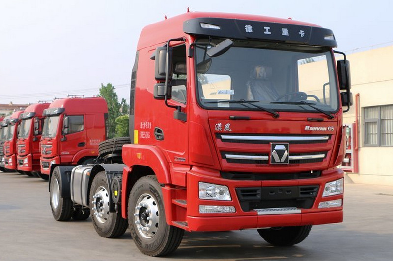 徐工 汉风g5重卡 350马力 8x4 国五 牵引车(中顶(nxg4250d5nb)