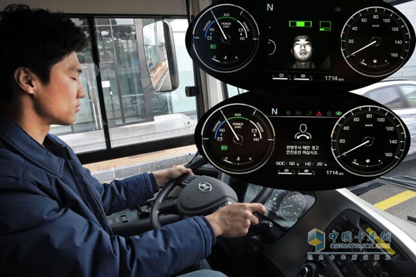 四川现代的新能源车辆装配驾驶员状态预警 (Driver State Warning)系统