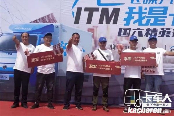 缔途2019“我是卡车人”活动大赛获奖人员