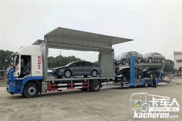 红岩中置轴多功能列车极大的降低了空载率,提升了物流效率