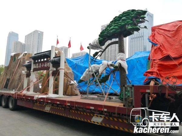 “美好安徽”彩车回到安徽,组装、调试后将在安徽博物院新馆展出