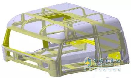 北奔重汽高强度骨架驾驶室