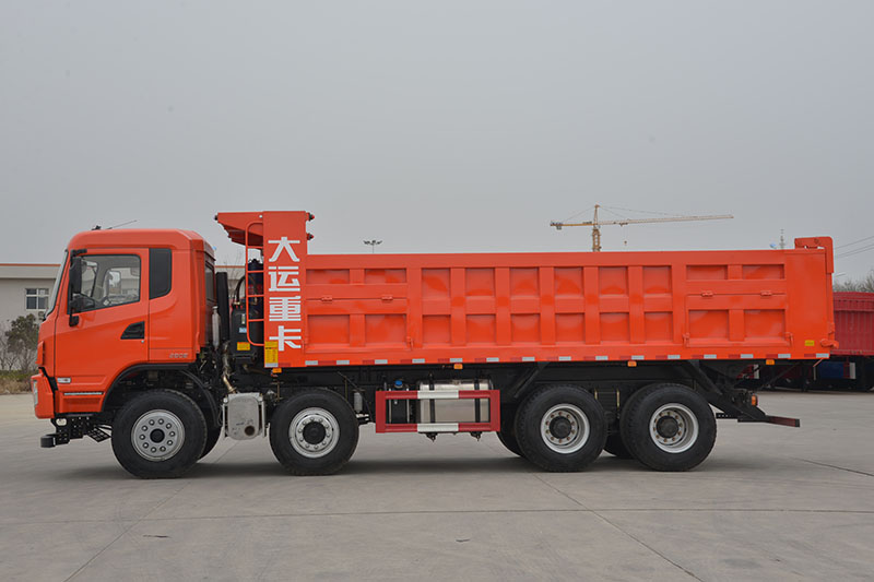 【大运重卡 n6标载 300马力 8x4 6.2米 国五 自卸车()