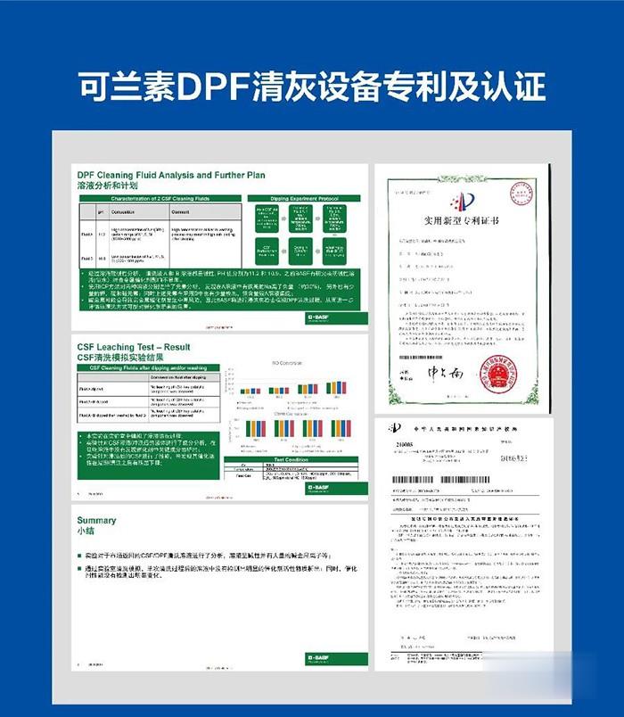可兰素,DPF后处理系统清灰,车用尿素
