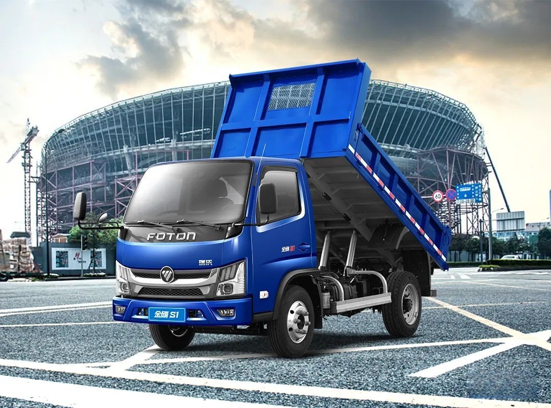 福田瑞沃工程车,X-Truck金刚S1,新蓝牌,国六