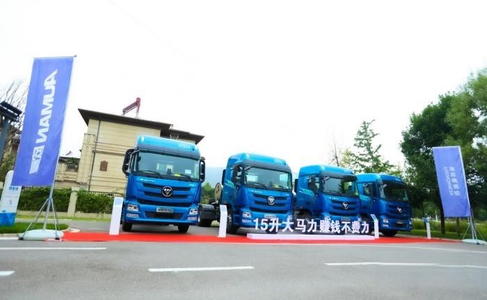 连战连捷 再获订单68台!欧曼GTL 15L 500马力燃气车石家庄上市